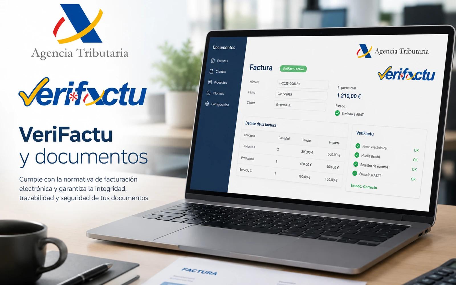 Facturación preparada para el cumplimiento